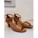 Chaussures de danse de salon tan LUCCIA - Dansez-Vous