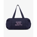 Sac de danse polochon en coton bleu marine et rose TAILLE L REPETTO