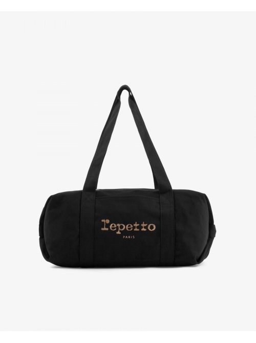 Sac de danse noir en coton taille M REPETTO