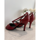 Chaussures de danse rouge ROSSO LATINO